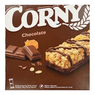 CORNY | Μπάρες Δημητριακών Σοκολάτα 6x25g