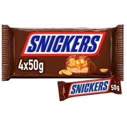 SNICKERS | .  4 X 50 GR