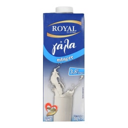 ROYAL | Γάλα Μακράς Διάρκειας Πλήρες 1lt