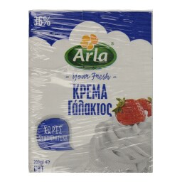 ARLA | ΚΡΕΜΑ ΓΑΛΑΚΤΟΣ UHT 36% ΛΙΠΑΡΑ 200 ML