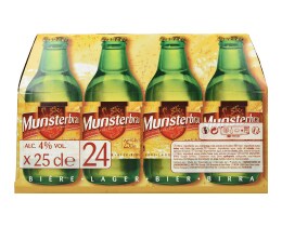 MUNSTERBRAU | Μπύρα Munsterbrau Lager Κουτί 24x250ml