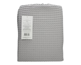 APP | Κουβέρτα Πικέ Διπλή Γκρι 1 Τεμάχιο