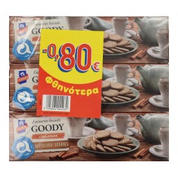 GOODY | COOKIES  3X185GR