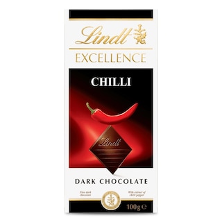 LINDT | Dark Chocolate Excellence Chili 100g