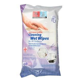 PB | PB ANTIBACT.SURF.WIPES LAVENDER 40P