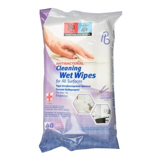 PB | PB ANTIBACT.SURF.WIPES LAVENDER 40P