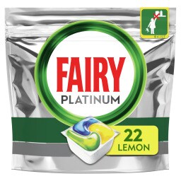 FAIRY | Κάψουλες Πλυντηρίου Πιάτων All in 1 Platinum Λεμόνι 22 Τεμάχια