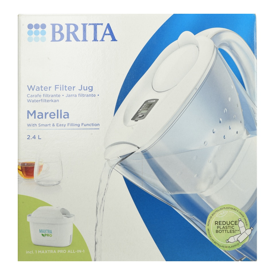 BRITA Κανάτα Φίλτρου Νερού Marella 2.4lt 1 Τεμάχιο