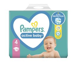 PAMPERS | Πάνες Active Baby Giant Pack No 4 9-14 Kg 76 Τεμάχια