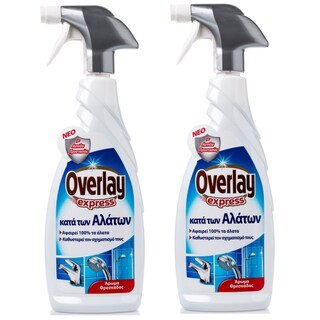OVERLAY | Spray Καθαρισμού Κατά των Αλάτων 650ml 1+1 Δώρο