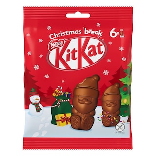 KITKAT | KIT KAT SANTA 6x11GR Γκοφρέτα Santa Mini 6x11gr