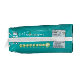 PAMPERS | BABY DRY | ΠΑΝΕΣ ΜΩΡΟΥ EXTRA LARGE No 6 27 ΤΕΜ