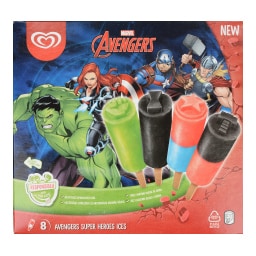 ALGIDA | Παγωτό Γρανίτα Avengers 8x64g
