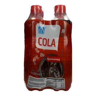 ΑΒ | Αναψυκτικό Cola Φιάλη 4x500ml