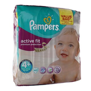 PAMPERS | ACTIVE FIT | ΠΑΝΕΣ ΜΩΡΟΥ ΜΑΧΙ PLUS 9 - 20 KGR No 4+ 40 ΤΕΜ