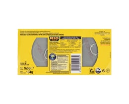 RIO MARE | Τόνος σε Ηλιέλαιο 2x104g