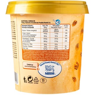 NIRVANA | Παγωτό Pralines & Cream 650gr