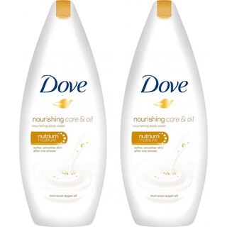 DOVE | Αφρόλουτρο Nourishing Care Argan Oil 500ml 1+1 Δώρο