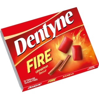 DENTYNE | Chewing Gum Fire Cinnamon 16.8g 1 EURO