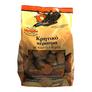 - | ΚΟΥΛΟΥΡΙΑ ΓΛΥΚΑ ΚΡΗΤΙΚΟ ΚΕΡΑΣΜΑ ΜΕ ΚΑΡΥΔΙΑ ΚΑΙ ΜΕΛΙ 400 GR