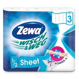 ZEWA | Χαρτί Κουζίνας Wisch & Weg 3 Τεμάχια