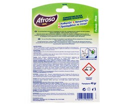 AFROSO | ΥΓΡO ΒLOCK WC ΠΕΥΚΟ 40 GR + 1Δ