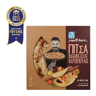 ΑΒ YOU'LL LOVE | Πίτσα Barbeque Kοτόπουλο 520g