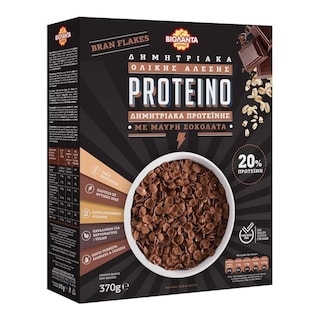 ΒΙΟΛΑΝΤΑ | Δημητριακά Proteino Μαύρη Σοκολάτα 370gr