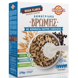 ΒΙΟΛΑΝΤΑ | Δημητριακά Βρώμης Μαύρη Σοκολάτα 370g