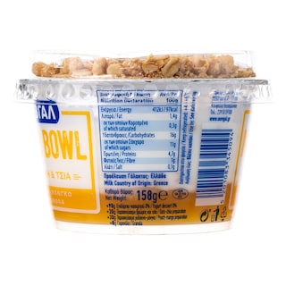 ΜΕΒΓΑΛ | Επιδόρπιο Γιαουρτιού Nutri Bowl Ροδάκινο Μάνγκο Γκρανόλα 158g