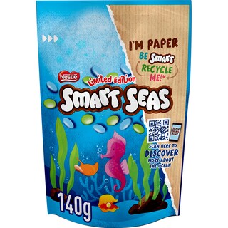 SMARTIES | Κουφετάκια Σοκολάτα Γάλακτος Smart Seas 140g