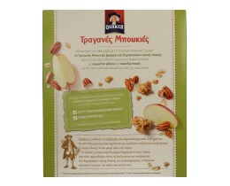 QUAKER | ΔΗΜΗΤΡΙΑΚΑ ΤΡΑΓΑΝΕΣ ΜΠΟΥΚΙΕΣ ΜΗΛΟ ΠΕΚΑΝ 450 GR