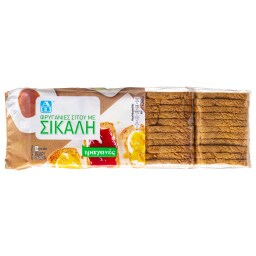 ΑΒ | Φρυγανιές Σίτου Σίκαλη 4 Πακέτα 360g