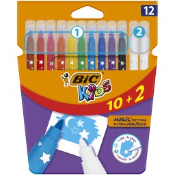 BIC | Μαρκαδόροι Kids Magic & Διορθωτές 10+2 Τεμάχια