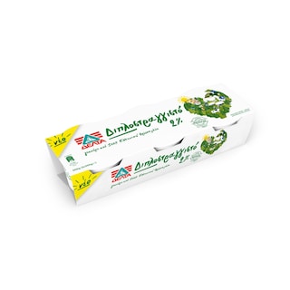 ΔΕΛΤΑ | Γιαούρτι Διπλοστραγγιστό 2% 3X200 gr