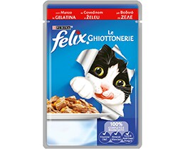 FELIX | Γατοτροφή AGAIL Βοδινό σε Ζελέ 100g