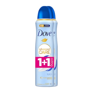 DOVE | Αποσμητικό Spray Advanced Care Talco 150ml 1+1 Δώρο