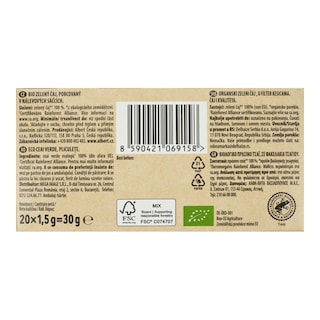 PERLA BEVERAGES | Τσάι Πράσινο Bio 20x1.5g