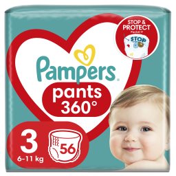 Πάνες Βρακάκι Μωρού Pants Νο3 6-11kg Maxi Pack 56 Τεμάχια