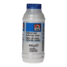 365 | Αλάτι Πλαστική Φιάλη 400 gr