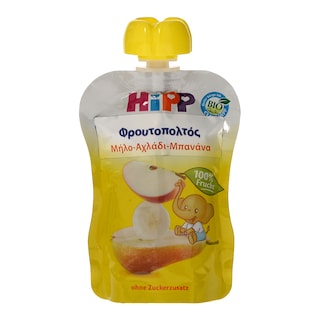 HIPP | ΦΡΟΥΤΟΠΟΤΟ ΜΗΛΟ ΑΧΛΑΔΙ ΜΠΑΝΑΝΑ 90 GR