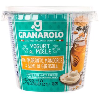 GRANAROLO | ΓΙΑΟΥΡΤΙ ΕΠΙΔΟΡΠΙΟ ΜΕΛΙ ΑΜΑΡΑΝΤΟ 250 GR