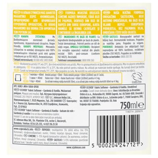 ECOVER | Συμπυκνωμένο Μαλακτικό Γαρδένια & Βανίλια 750ml