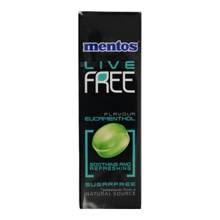 MENTOS | MENTOS FREE EUCAMENTHOL 33GR FREE ΜΕΝΤΑ 33 GR