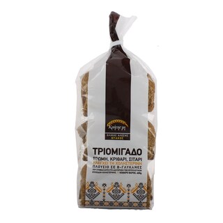 ΚΡΗΤΗΣ ΓΗ | ΠΑΞΙΜΑΔΙ ΤΡΙΟΜΙΓΑΔΟ 400 GR
