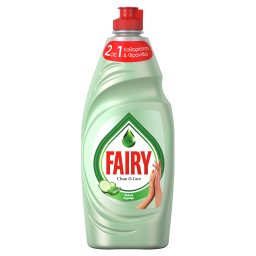FAIRY | ΥΓΡΟ ΠΙΑΤΩΝ ΜΕ ΑΛΟΗ & ΑΓΓΟΥΡΙ 654 ML