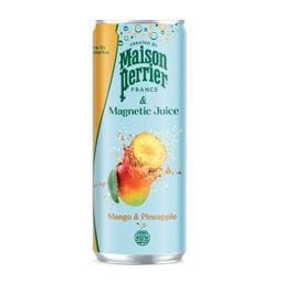 PERRIER | Ανθρακούχο Νερό Maison Perrier Ανανάς και Μάνγκο 4x250ml
