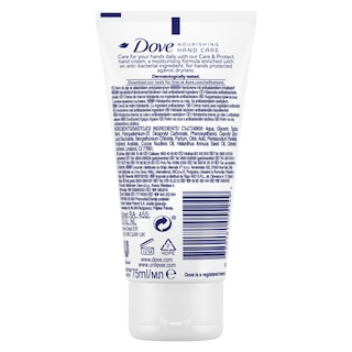 DOVE | Κρέμα Χεριών Care & Protect Αντιβακτηριδιακή 75ml