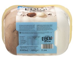 ΕΒΓΑ | Παγωτό Σοκολάτα Βανίλια 1.48kg Δώρο 50%