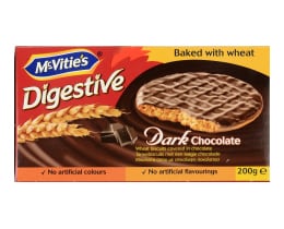 MC VITIES | DIGESTIVE | Μπισκότα Digestive Ολικής Άλεσης Σοκολάτα 200g